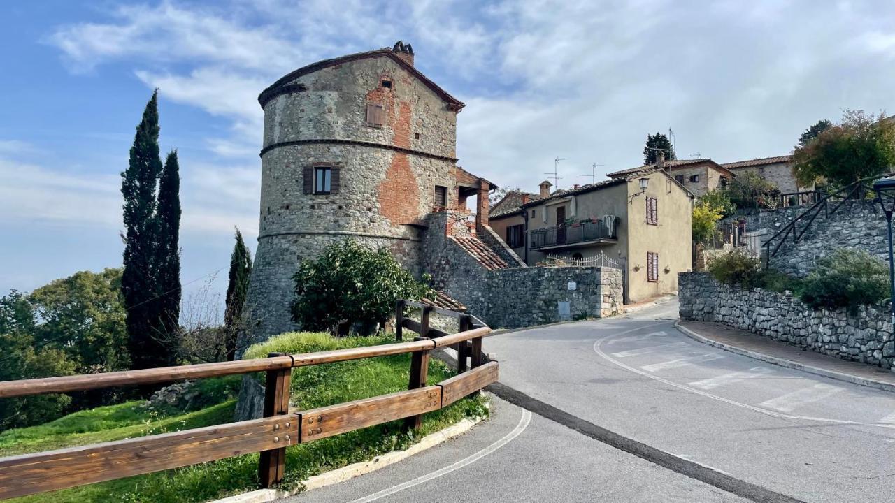 La Costarella Apartment Montefollonico ภายนอก รูปภาพ