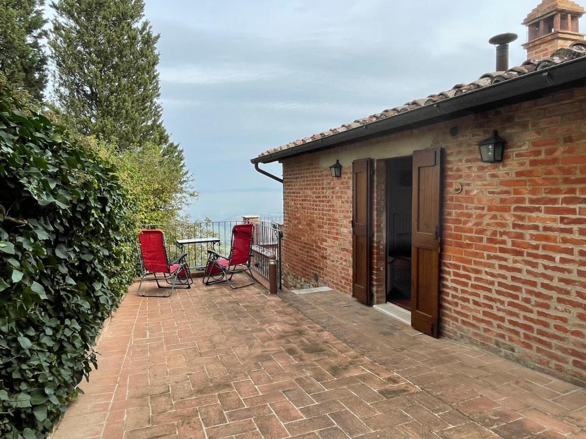 La Costarella Apartment Montefollonico ภายนอก รูปภาพ