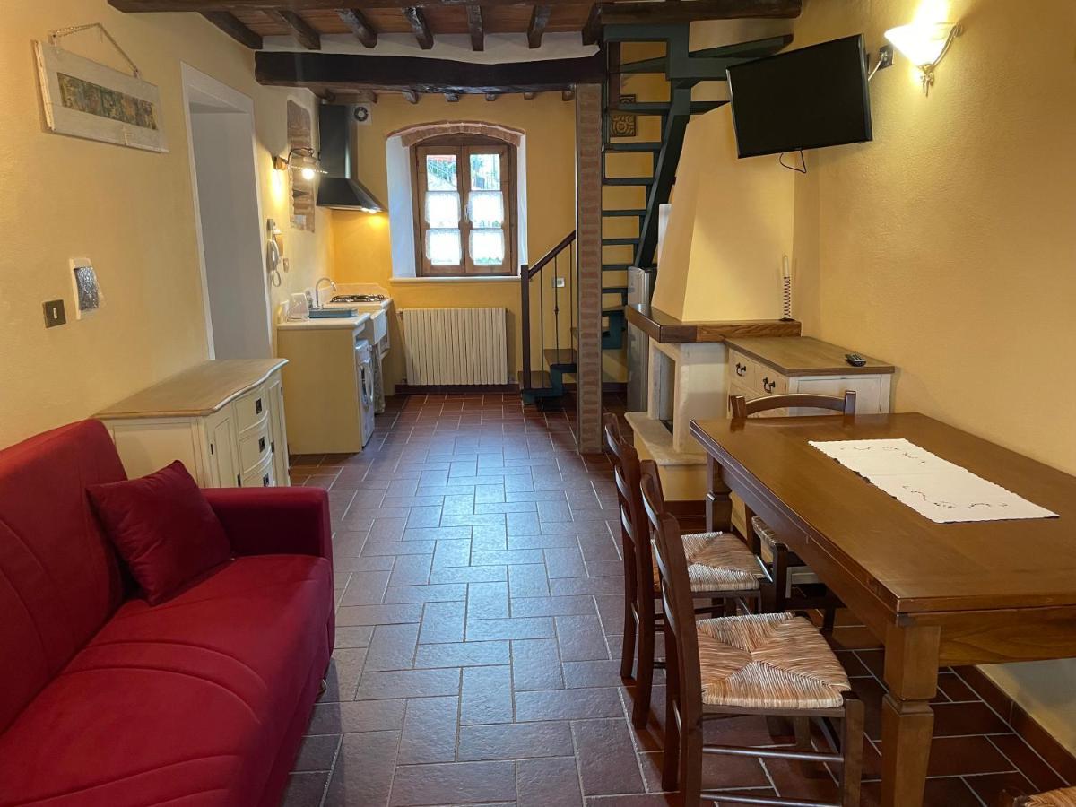 La Costarella Apartment Montefollonico ภายนอก รูปภาพ