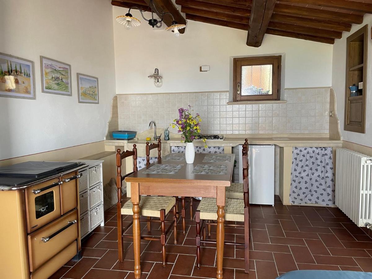 La Costarella Apartment Montefollonico ภายนอก รูปภาพ
